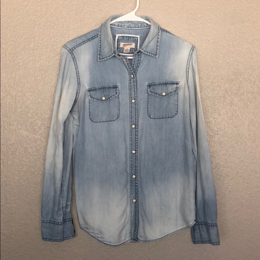 Arizona Blue Button-Up